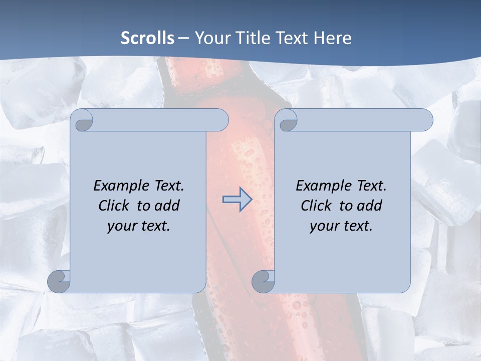 Bonnet Glare Barman PowerPoint Template