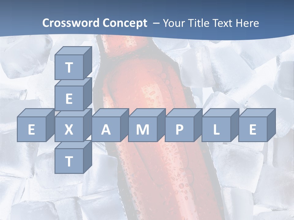 Bonnet Glare Barman PowerPoint Template