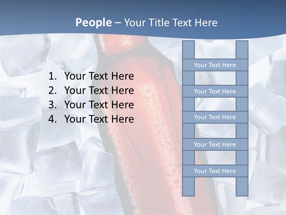 Bonnet Glare Barman PowerPoint Template