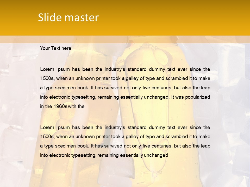 Red Background Party PowerPoint Template