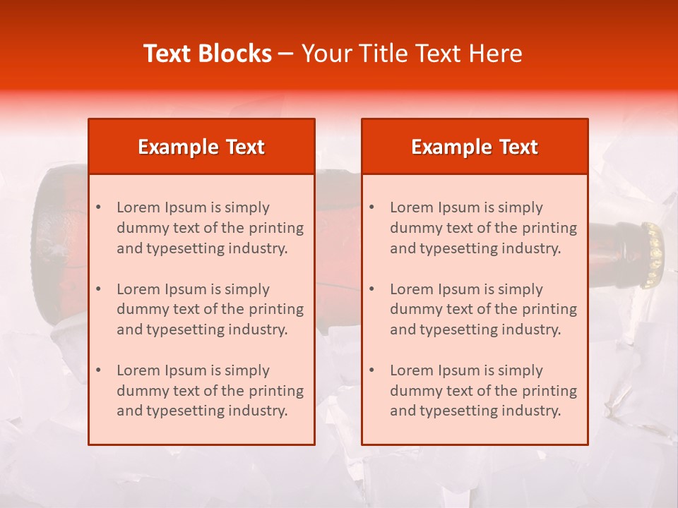 Ale Water Light PowerPoint Template