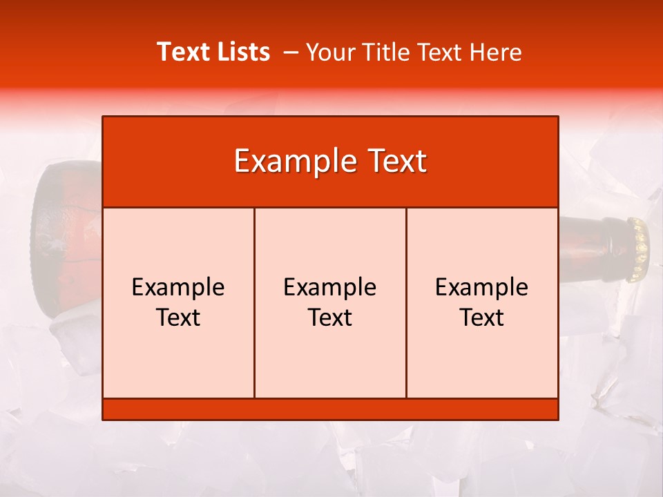 Ale Water Light PowerPoint Template