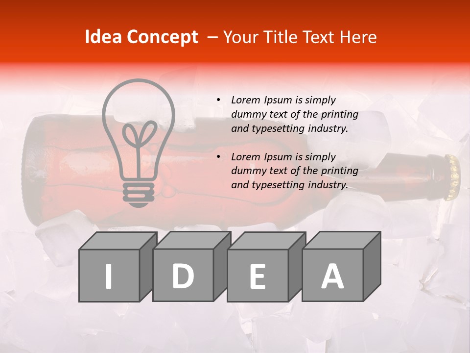 Ale Water Light PowerPoint Template