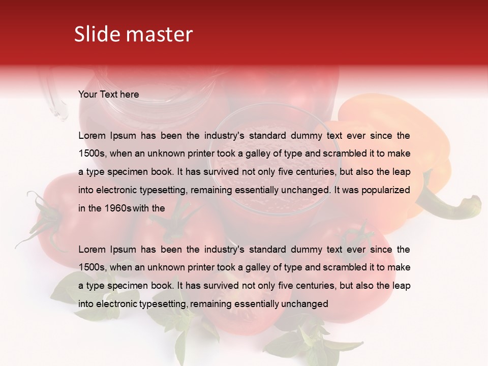 Nutrition Glassware Liquid PowerPoint Template