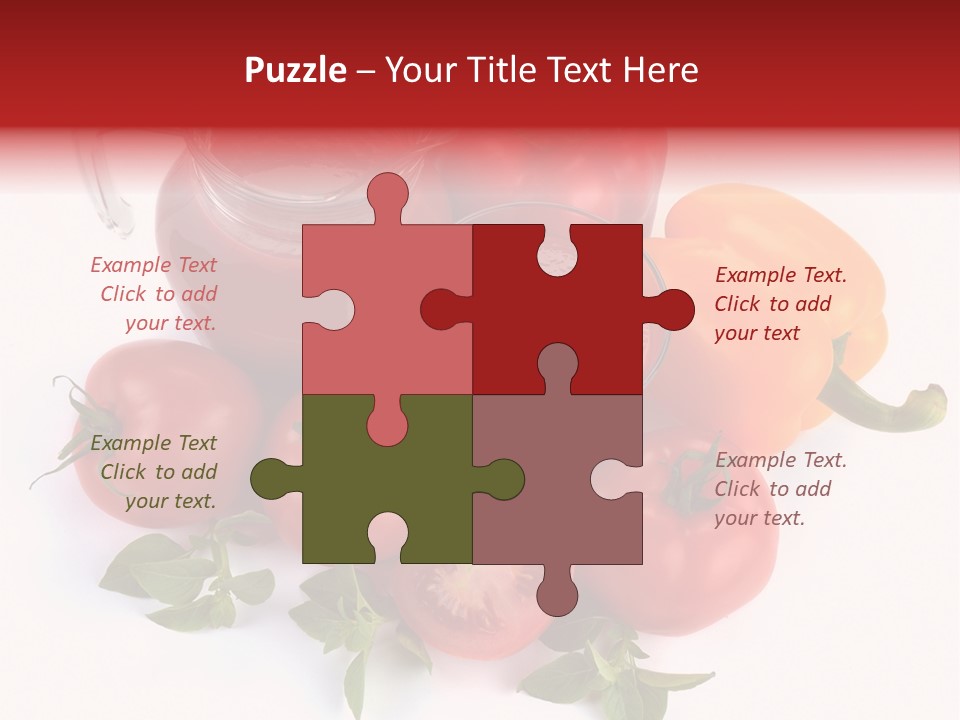Nutrition Glassware Liquid PowerPoint Template