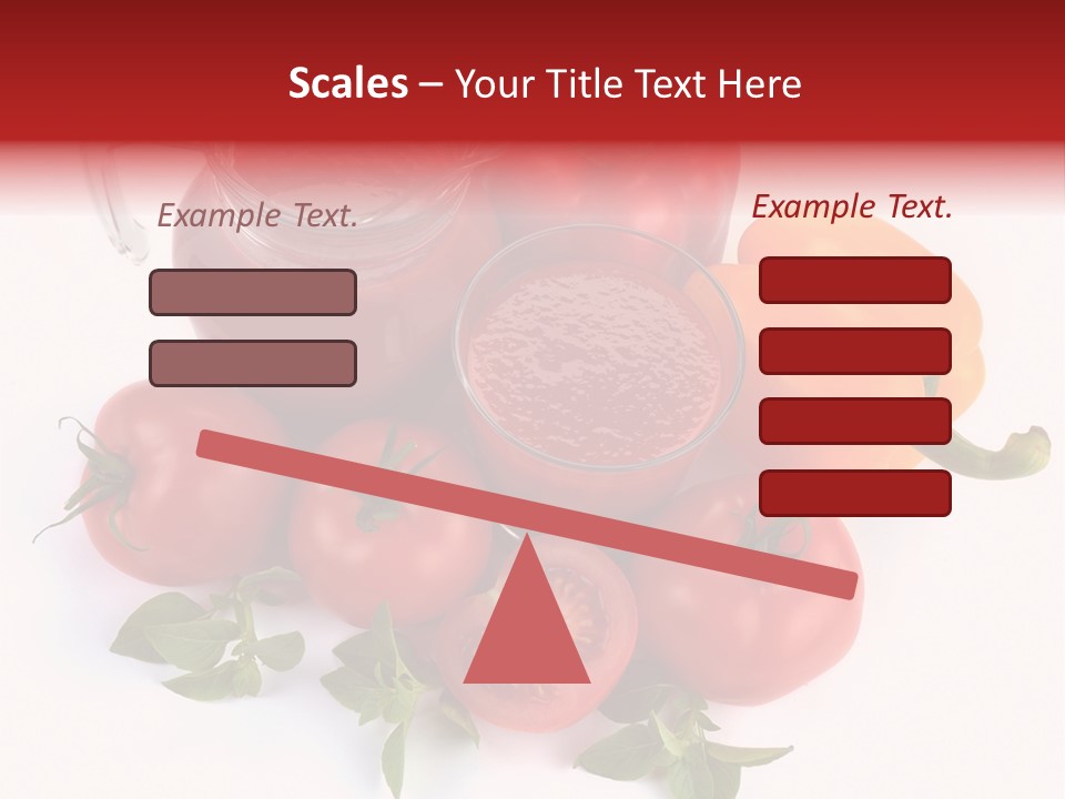 Nutrition Glassware Liquid PowerPoint Template