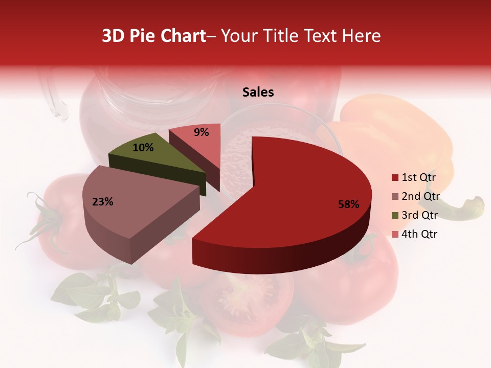 Nutrition Glassware Liquid PowerPoint Template