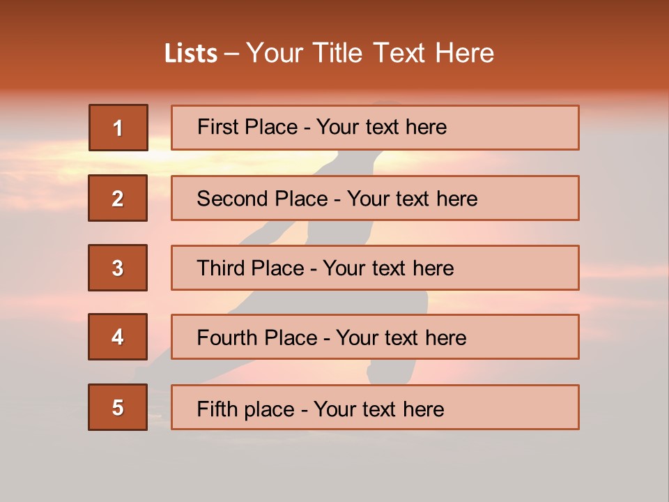 Male Defend Powerful PowerPoint Template