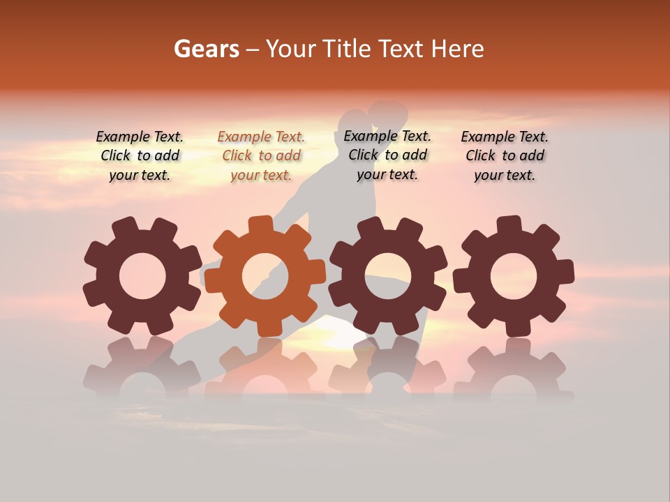 Male Defend Powerful PowerPoint Template