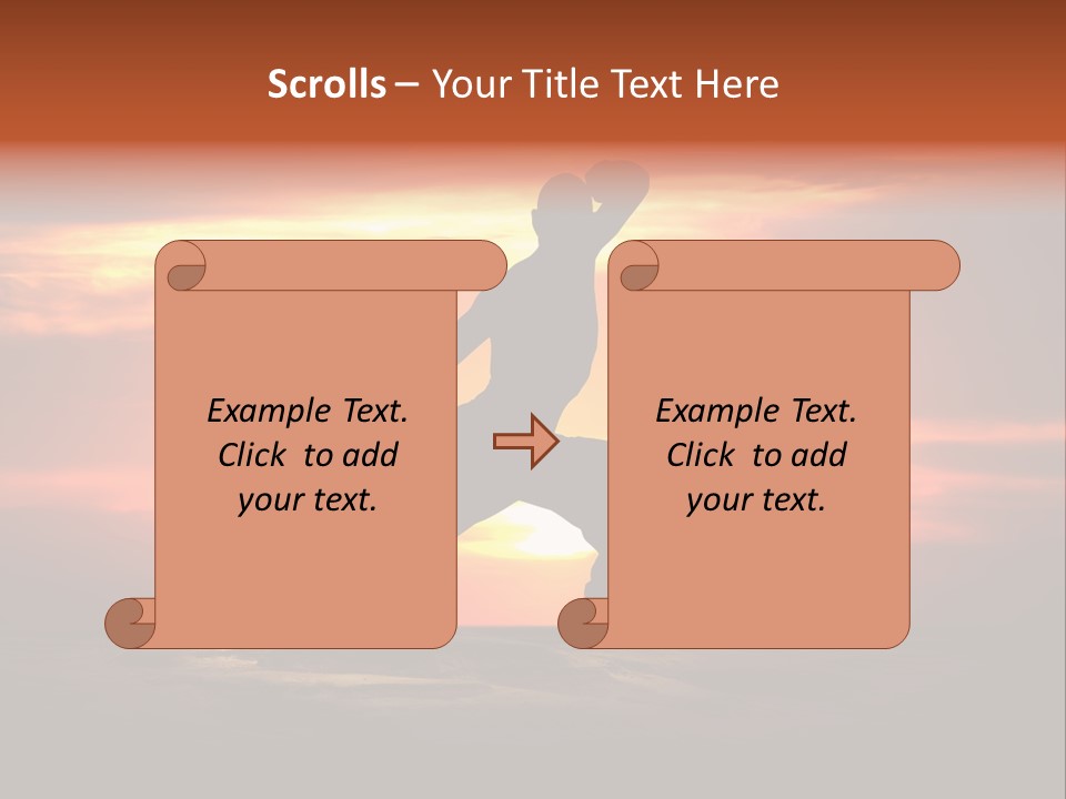 Male Defend Powerful PowerPoint Template