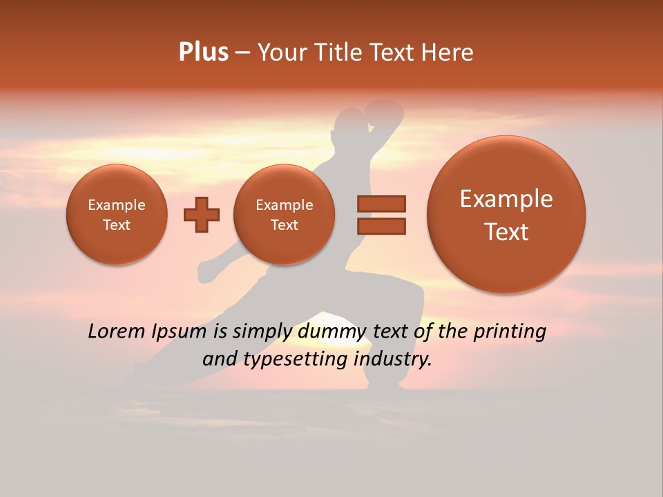 Male Defend Powerful PowerPoint Template
