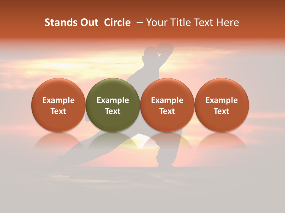 Male Defend Powerful PowerPoint Template