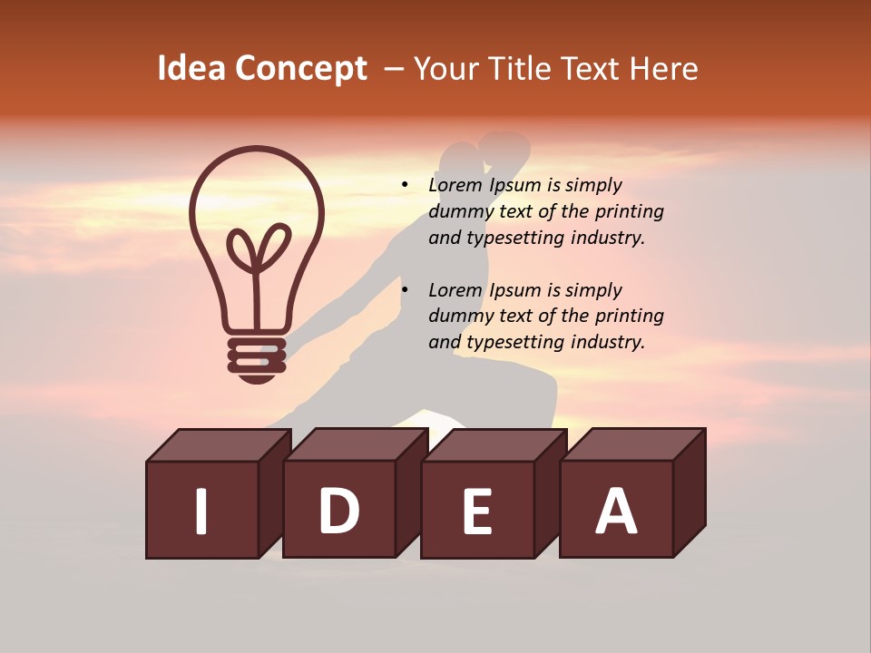 Male Defend Powerful PowerPoint Template