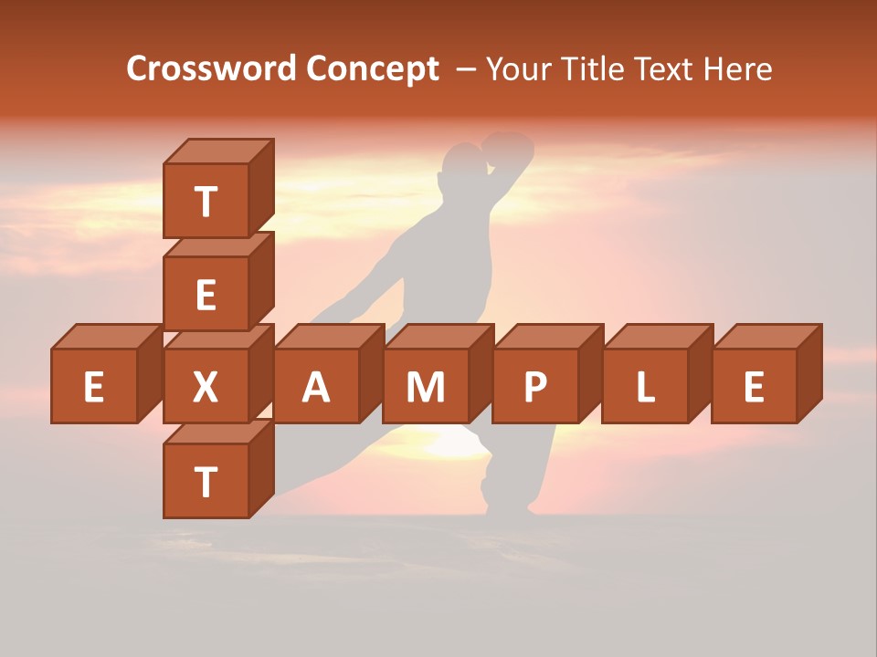 Male Defend Powerful PowerPoint Template