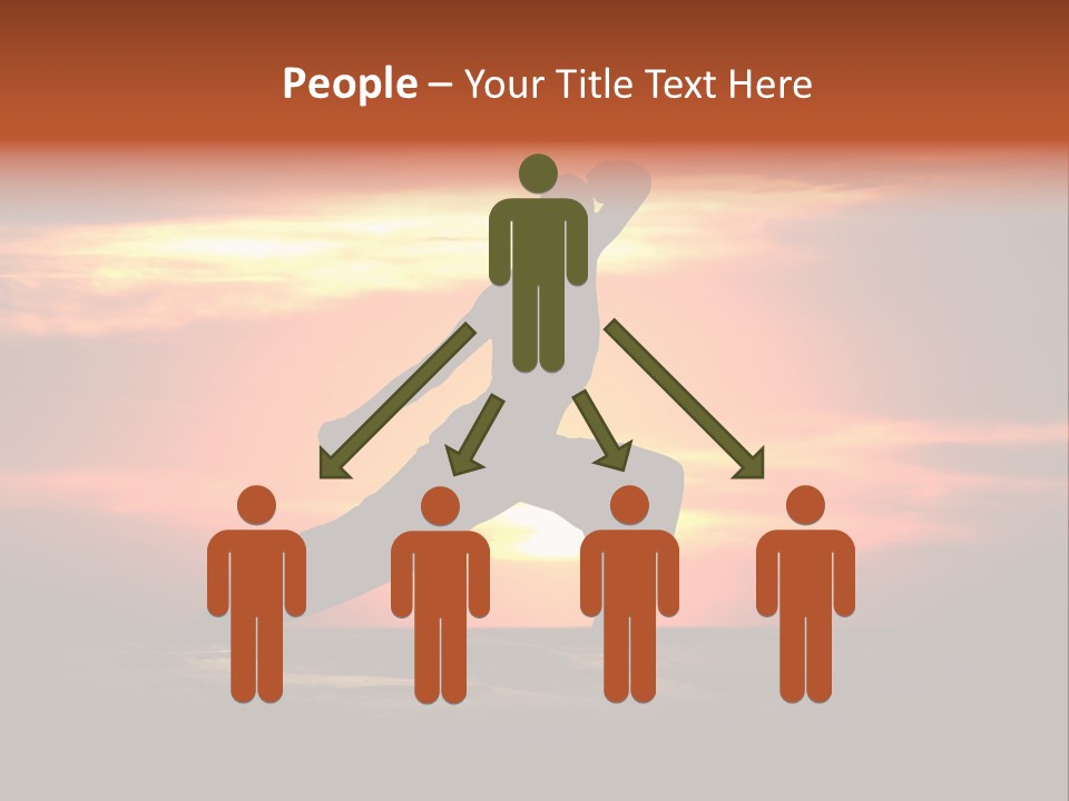 Male Defend Powerful PowerPoint Template