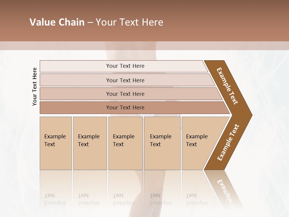 Lady Swimwear Background PowerPoint Template