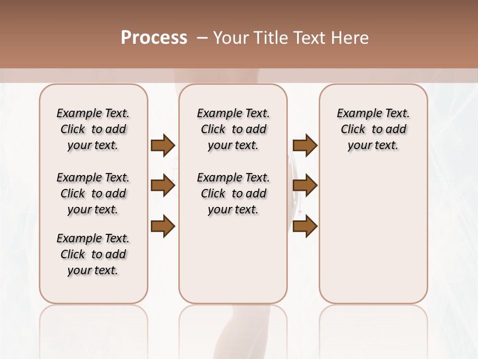 Lady Swimwear Background PowerPoint Template