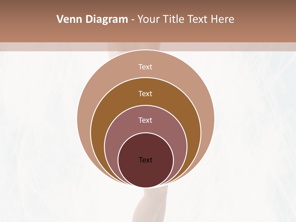 Lady Swimwear Background PowerPoint Template