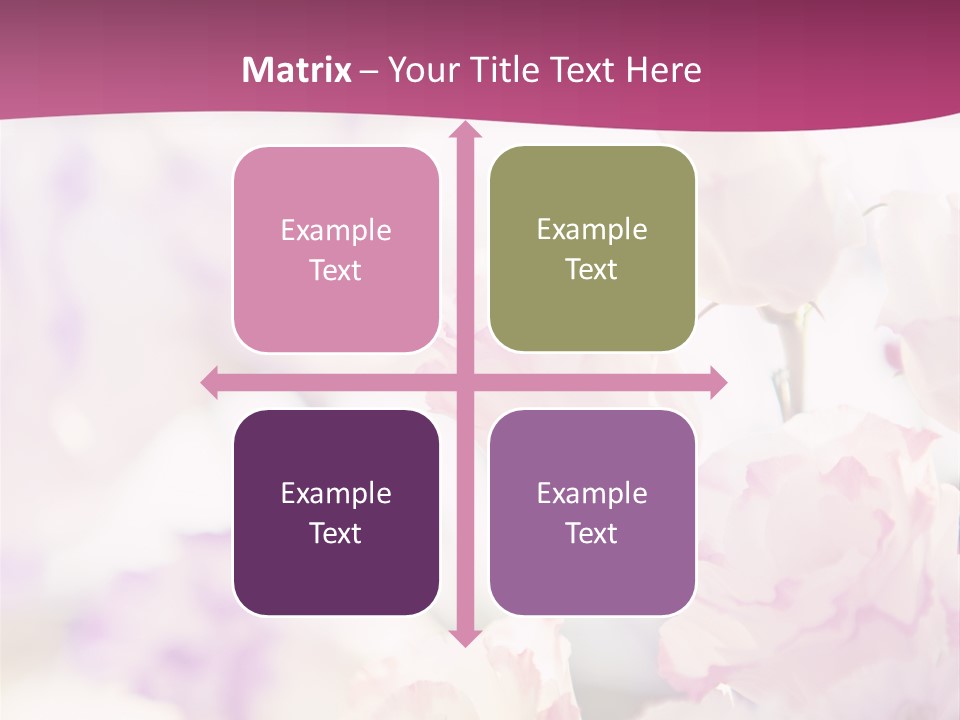 Fresh Red Fantasy PowerPoint Template