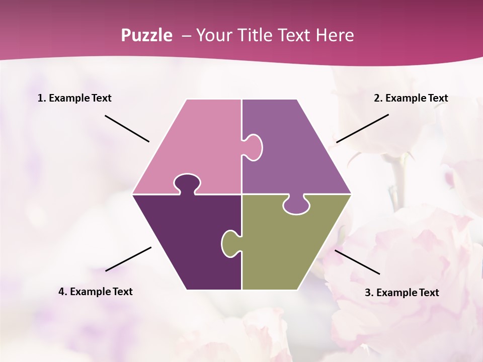 Fresh Red Fantasy PowerPoint Template