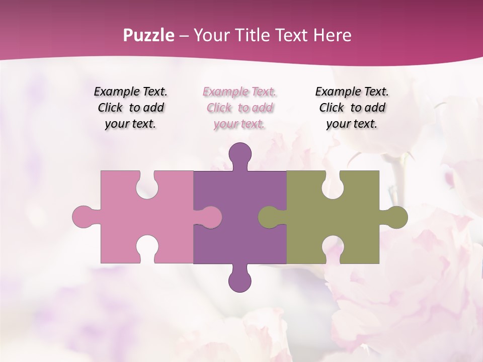 Fresh Red Fantasy PowerPoint Template