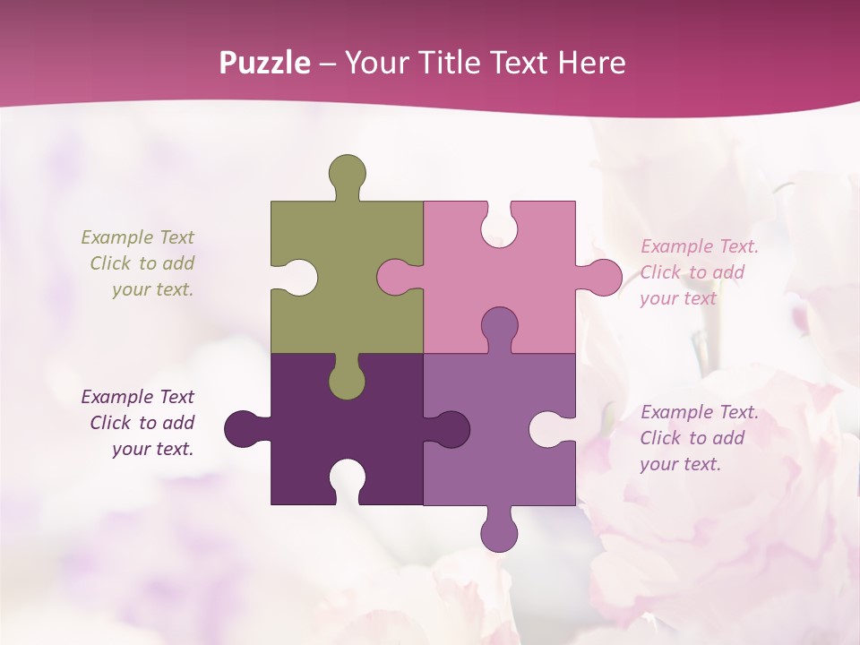 Fresh Red Fantasy PowerPoint Template