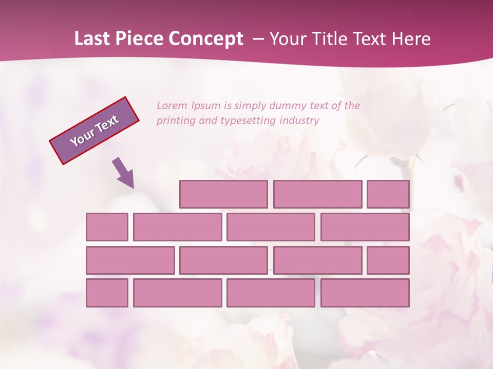 Fresh Red Fantasy PowerPoint Template