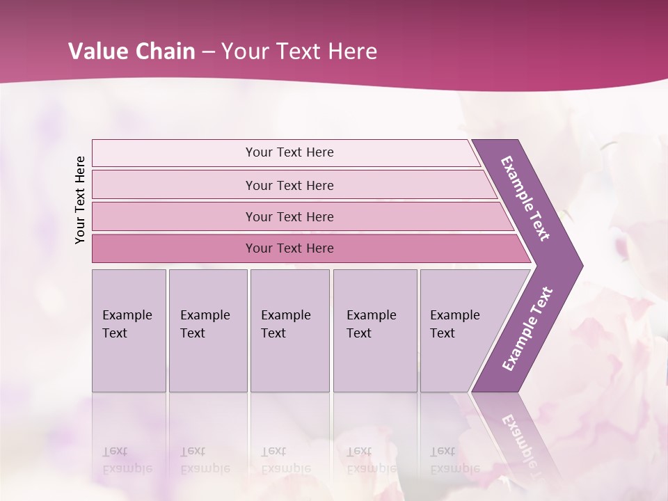 Fresh Red Fantasy PowerPoint Template