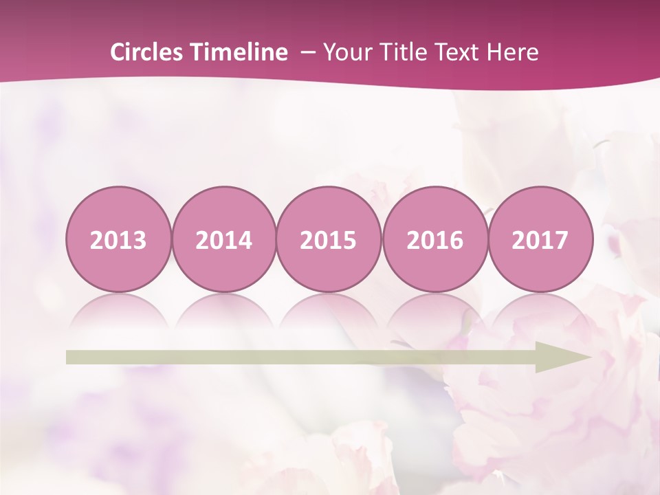 Fresh Red Fantasy PowerPoint Template