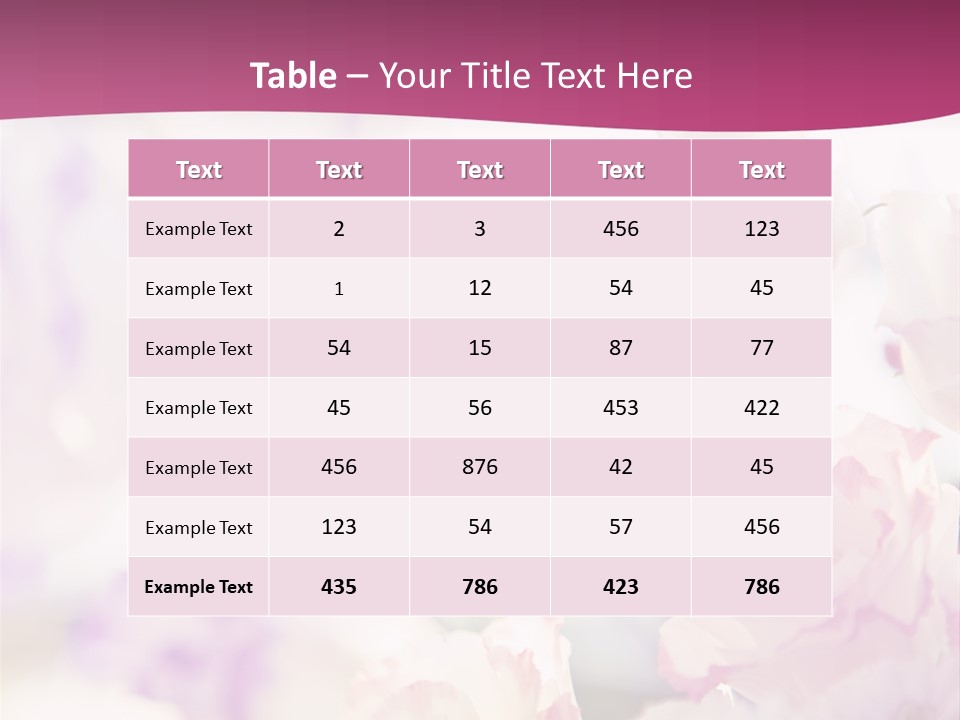 Fresh Red Fantasy PowerPoint Template