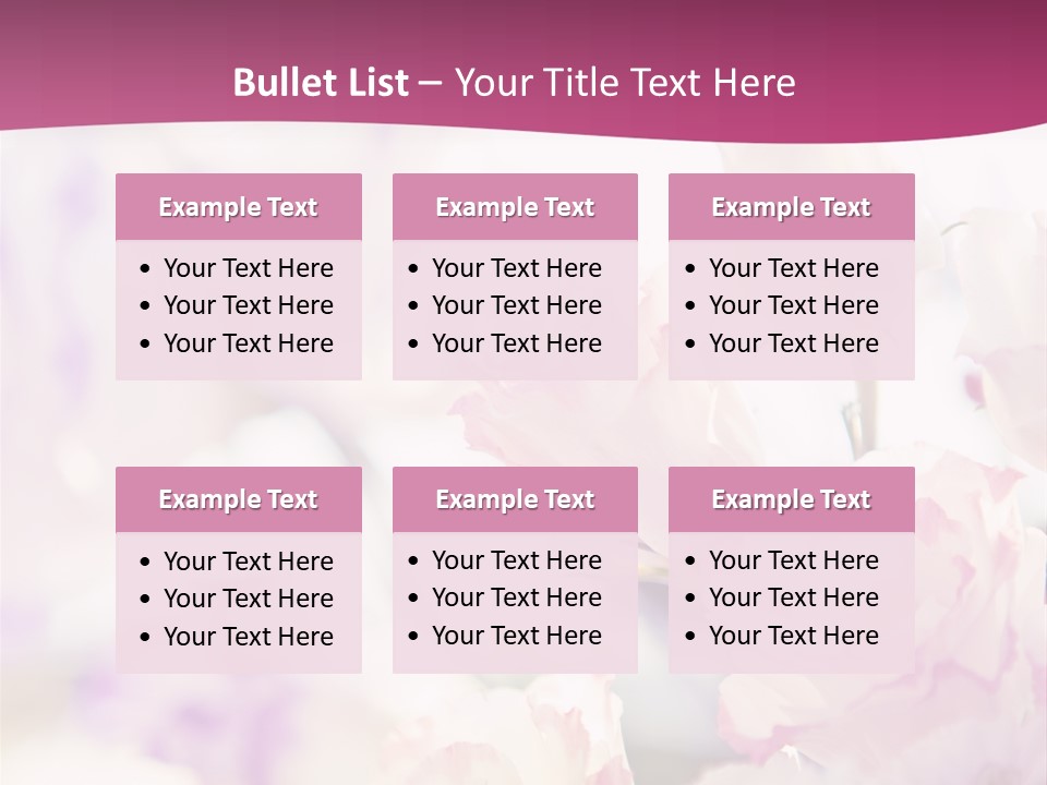 Fresh Red Fantasy PowerPoint Template