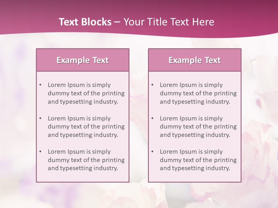 Fresh Red Fantasy PowerPoint Template