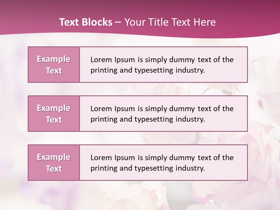 Fresh Red Fantasy PowerPoint Template