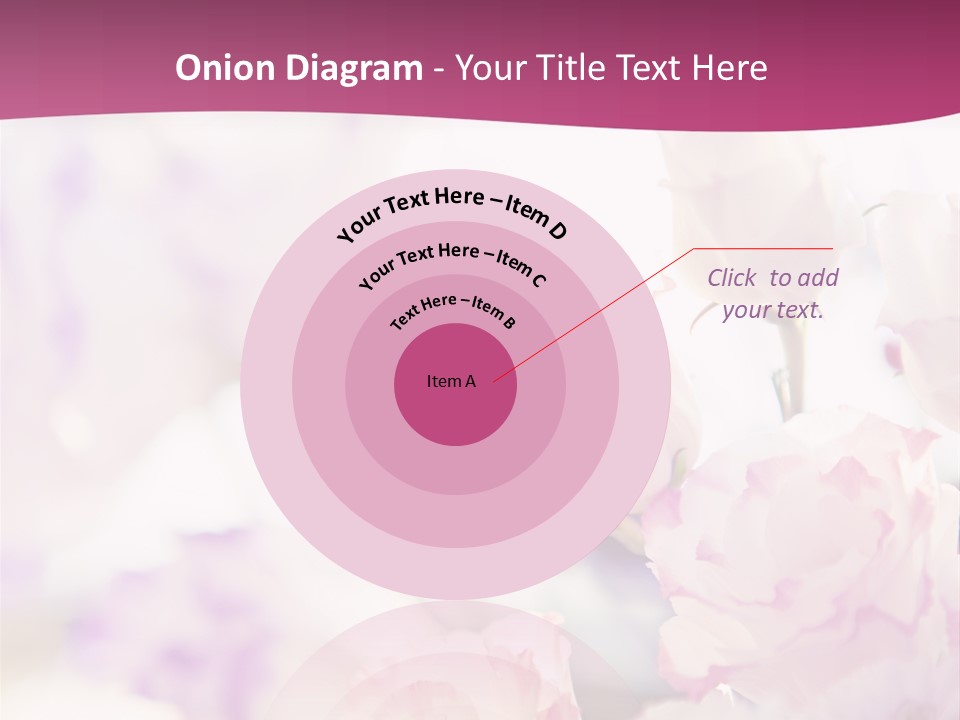 Fresh Red Fantasy PowerPoint Template