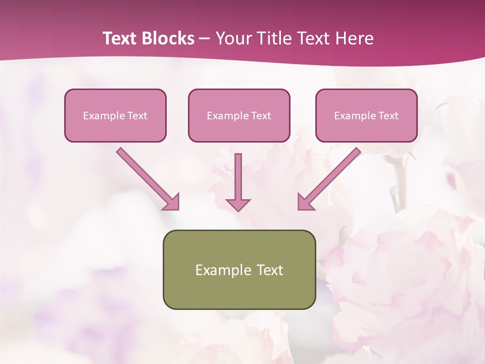 Fresh Red Fantasy PowerPoint Template