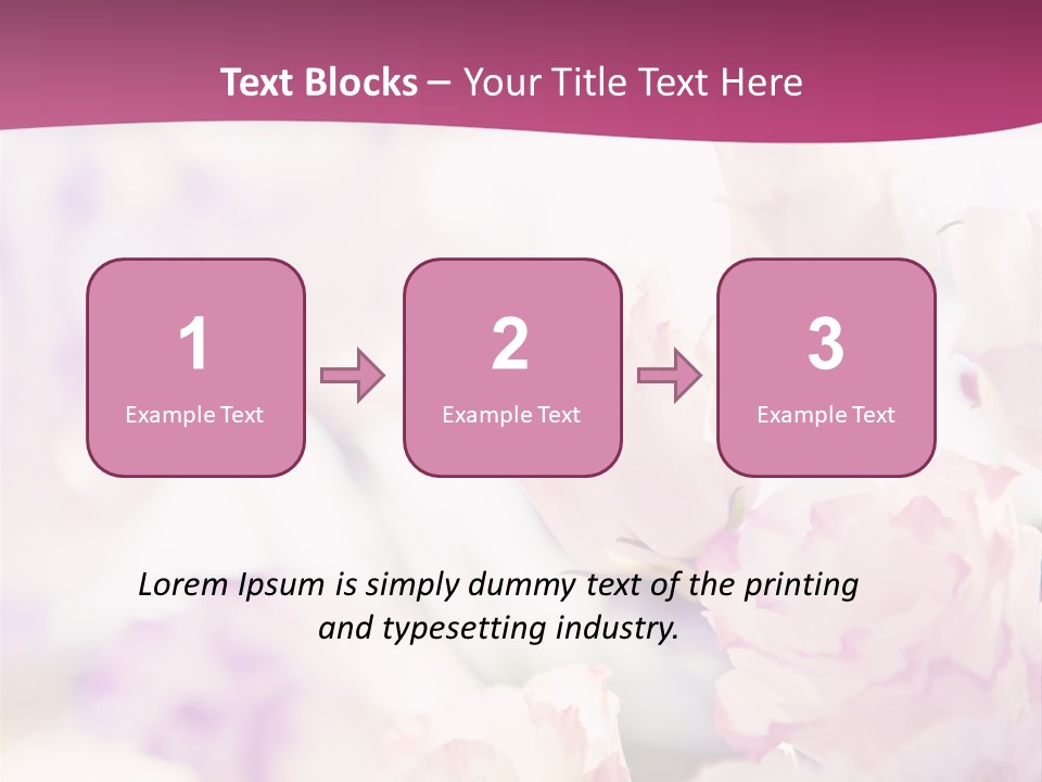 Fresh Red Fantasy PowerPoint Template