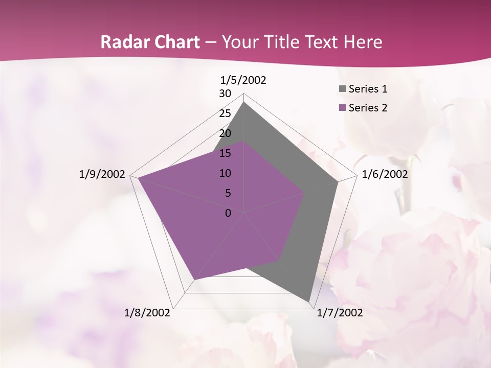 Fresh Red Fantasy PowerPoint Template