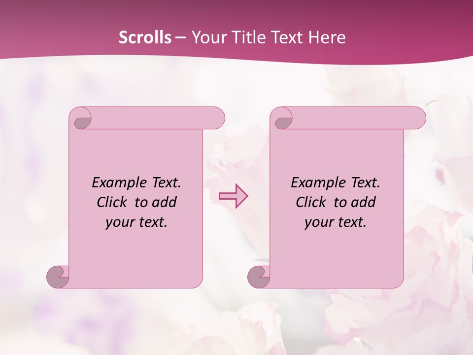 Fresh Red Fantasy PowerPoint Template