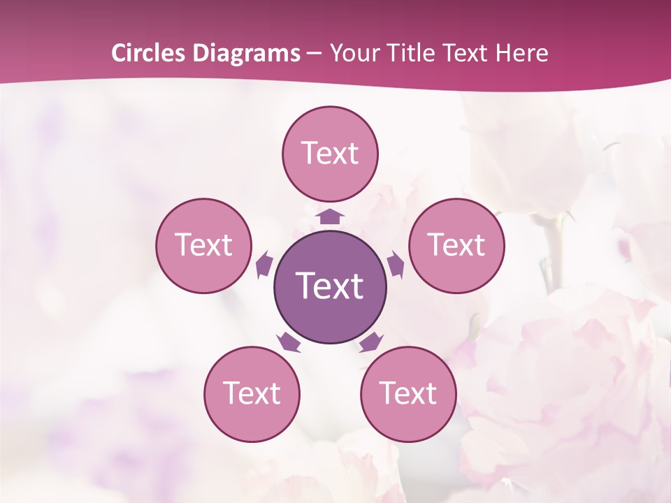 Fresh Red Fantasy PowerPoint Template