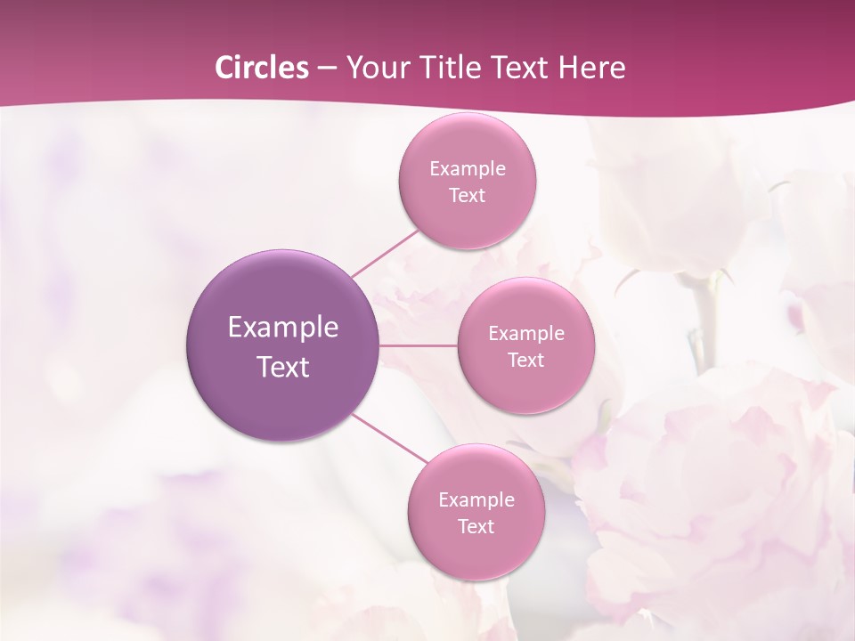 Fresh Red Fantasy PowerPoint Template