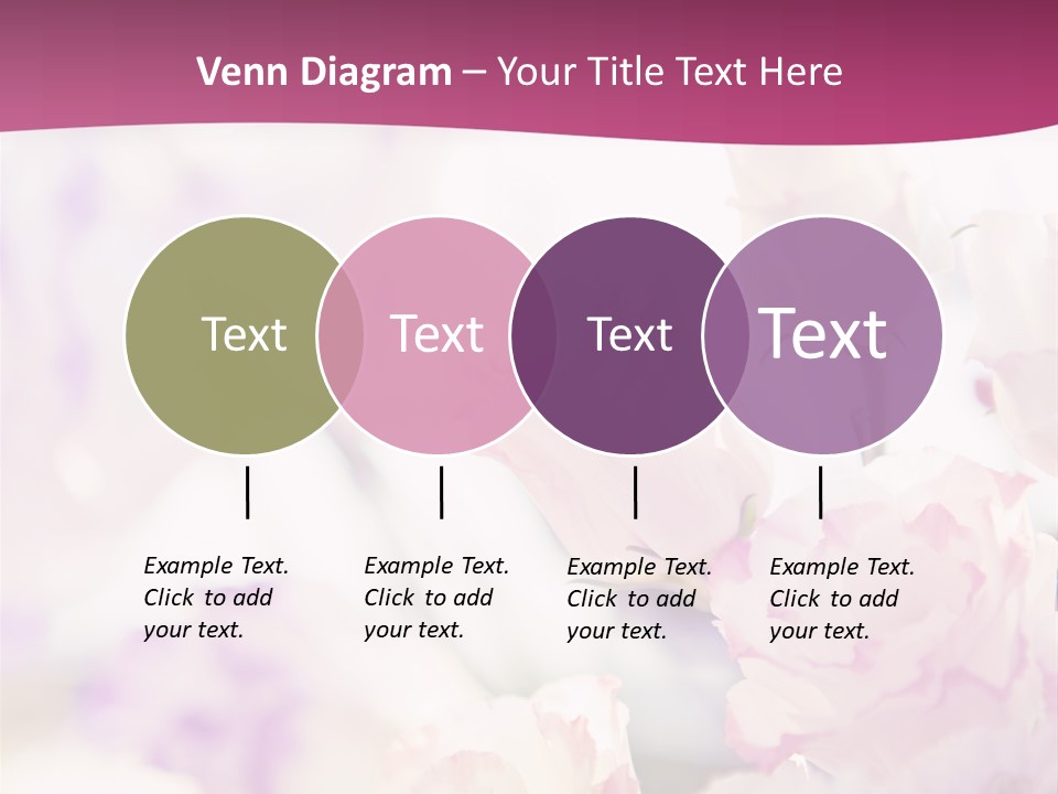 Fresh Red Fantasy PowerPoint Template