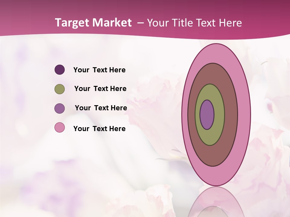 Fresh Red Fantasy PowerPoint Template