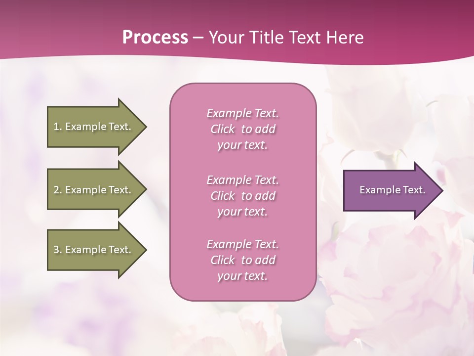 Fresh Red Fantasy PowerPoint Template