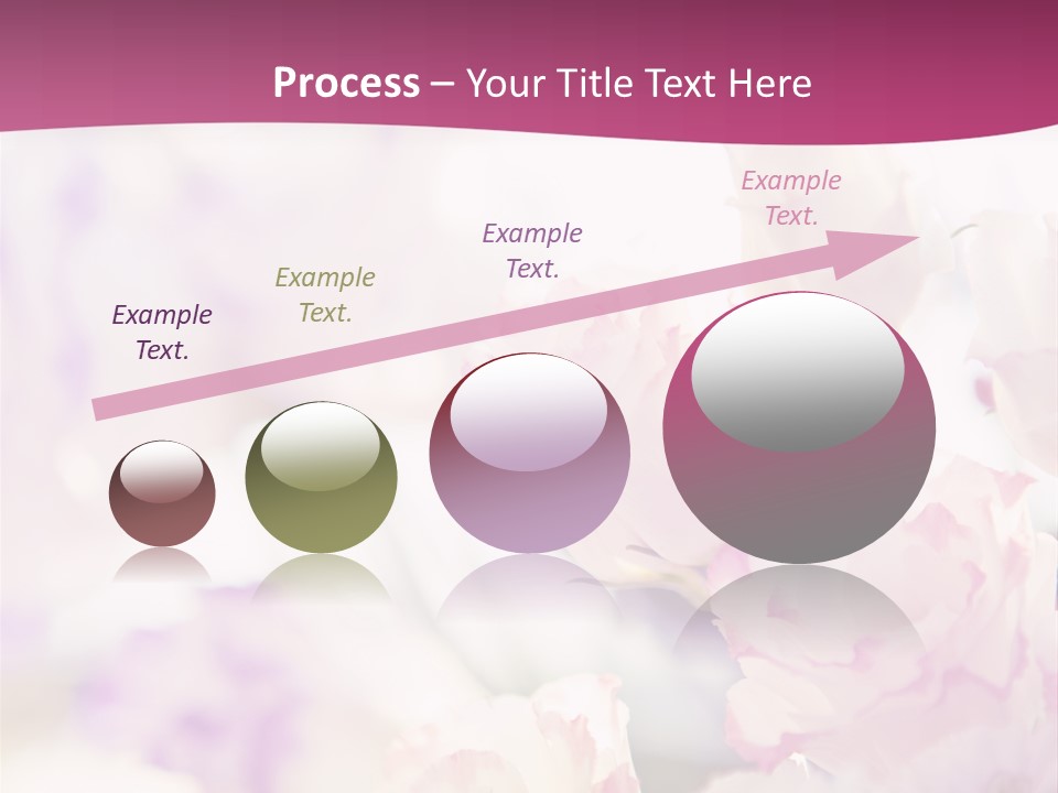 Fresh Red Fantasy PowerPoint Template