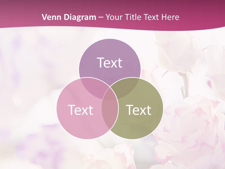 Fresh Red Fantasy PowerPoint Template