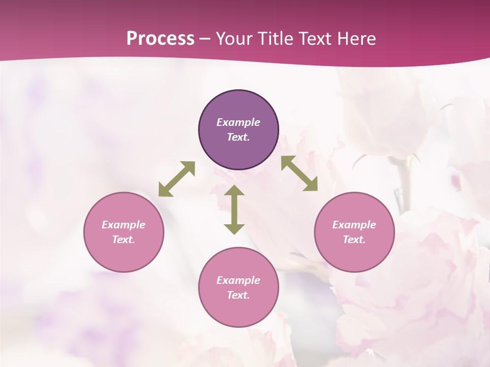 Fresh Red Fantasy PowerPoint Template