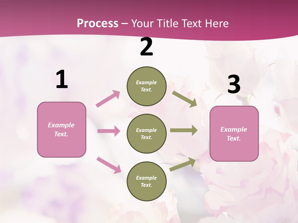 Fresh Red Fantasy PowerPoint Template