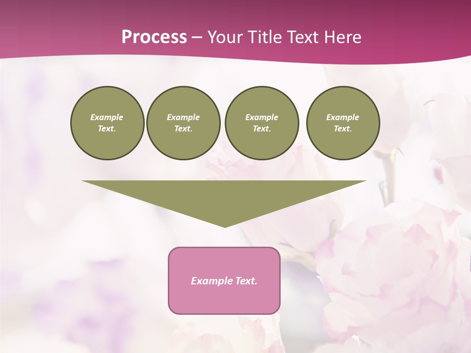 Fresh Red Fantasy PowerPoint Template