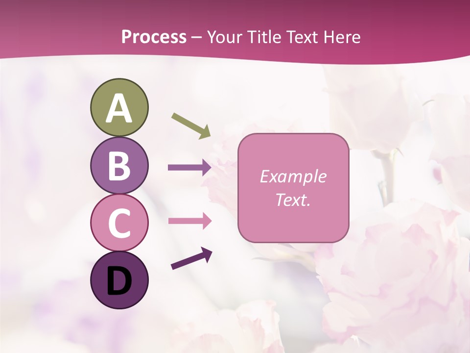 Fresh Red Fantasy PowerPoint Template