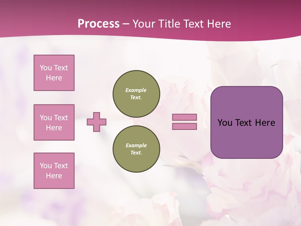 Fresh Red Fantasy PowerPoint Template